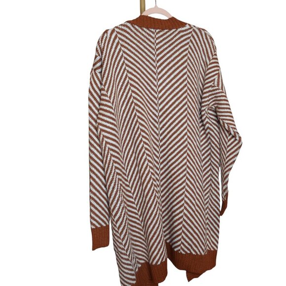 Fortune + Ivy Stitch Fix Long Cardigan Sweater Size L Women NEW - Picture 4 of 7